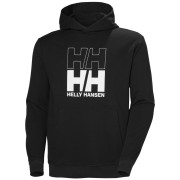 Hanorac bărbați Helly Hansen Core Graphic Sweat Hoodie negru Black