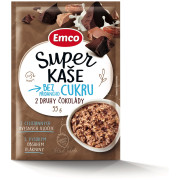 Piure Emco Emco Super terci 2 feluri de ciocolată 55g