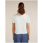 Tricou femei Icebreaker Merino 150 Tech Lite SS Crop Tee NZ Flora