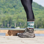 Șosete femei Darn Tough Vanna Grizzle Boot Midweight With Cushion