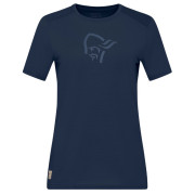 Tricou femei Norrona femund equaliser merino T-shirt albastru închis Indigo Night