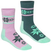 Set șosete Kari Traa Rusa Sock 2Pk roz/violet Lily