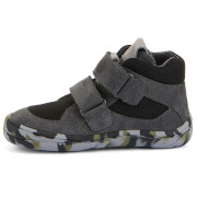 Încălțăminte barefoot all-seasons pentru copii Frodo Barefoot Tex Fun Autumn Grey/Black