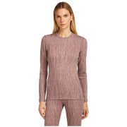 Tricou funcțional femei Icebreaker Women Merino 260 Tech Vertex LS Crewe Delta Lines AOP