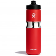 Sticlă Hydro Flask Wide Mouth Insulated Sport Bottle 20oz roșu