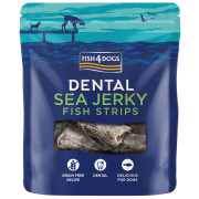 Recompense pentru câini Fish4Dogs Dental Sea Jerky Fish Strips 100g