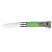 Cuțit Opinel VRI N°12 Inox Explore s odstraňovačem klíšťat verde