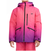 Geacă de iarnă copii 4F Technical Jacket F1199 Multicolour roz Multicolour 3 Allover