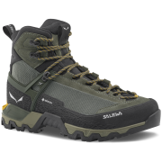 Încălțăminte de trekking pentru bărbați Salewa Mtn Trainer 3 Tech Mid Gtx M verde Faded Green/Forest Night