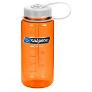 Sticlă Nalgene Wide Mouth 0,5l alb/portocaliu Orange/White