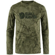 Tricou bărbați Fjällräven Värmland Wool LS M verde Green Camo