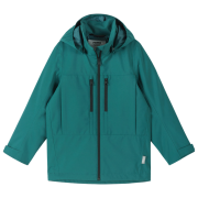 Geacă impermeabilă copii Reima Saarela Dark Teal verde închis Dark Teal