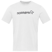 Tricou bărbați Norrona 29 cotton Norrøna viking T-shirt alb Pure White