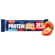 Baton proteic Emco Jahodová 50g