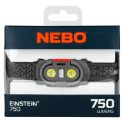 Lanternă frontală NEBO Einstein 750