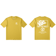Tricou bărbați Vans Stacked Hi SS Tee galben Dusty Gold