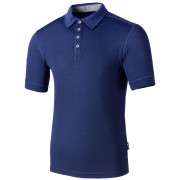 Tricou bărbați Zulu Merino 160 Polo albastru