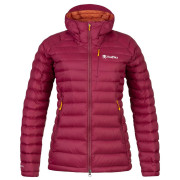 Geacă de puf femei Rafiki Project W roșu red plum