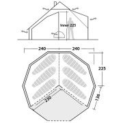 Dormitor Robens Inner tent Klondike Grande