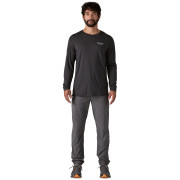 Tricou bărbați Patagonia M's L/S Cap Cool Merino Blend Graphic Shirt