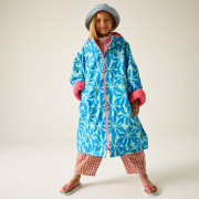 Geacă lungă impermeabilă Regatta Junior Waterproof Changing Robe SBluFlPiLem