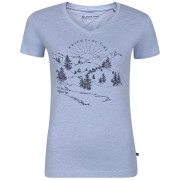 Tricou funcțional femei Alpine Pro Grema 2 albastru deschis WINDSURFER VARIANTA PA
