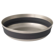 Bol pliant Sea to Summit Detour Stainless Steel Collapsible Bowl L gri Beluga Black