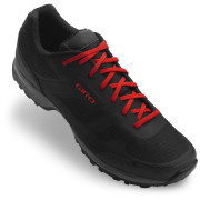 Pantofi ciclism Giro Gauge negru/roșu Black/Bright Red