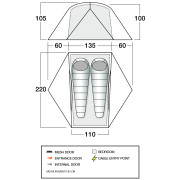 Cort ultra ușor Force Ten Radon UL 2