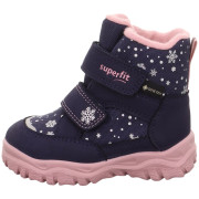 Încălțăminte copii Superfit Husky1 Blau/Rosa