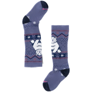Șosete Smartwool Kids' Wintersport Full Cushion Polar Bear albastru