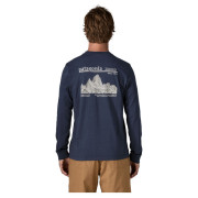 Tricou bărbați Patagonia M's L/S MW Hut Tripper Skyline T-Shirt
