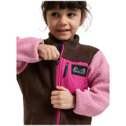 Hanorac copii Didriksons Anten Kids Fullzip 2 Oyster Pink