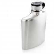Sticlă plată GSI Outdoors Glacier Stainless Hip Flask 6 argintiu