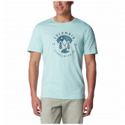 Tricou bărbați Columbia M Rapid Ridge™ Graphic Tee albastru deschis
