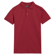 Tricou copii 4F Polo Shirt M614 roșu DARK RED