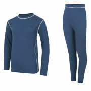 Set funcțional copii Dare 2b Pow II Baselayer Set albastru închis MoonLt Denim