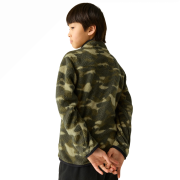 Hanorac funcțional copii Regatta Junior Frankie Warm Fleece Bark Green Camo