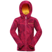 Geacă softshell copii Alpine Pro Hooro roz cabaret