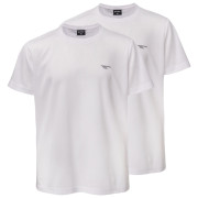 Tricou copii Hi-Tec Jodin Jr 2 Pack alb WHITE/WHITE