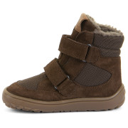 Încălțăminte de iarnă copii Frodo Barefoot Tex Winter Dark Brown