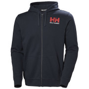 Hanorac bărbați Helly Hansen HH Logo Fz Hoodie albastru închis 597 Navy