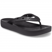 Șlapi femei Crocs Classic Platform Flip W negru