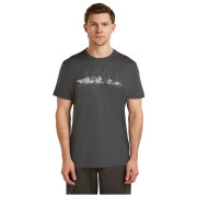 Tricou bărbați Icebreaker Men Merino 150 Tech Lite SS Tee The Peaks