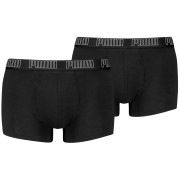 Boxeri bărbați Puma Everyday Trunk 2P negru Black