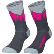 Șosete Dynafit Traverse Crew Sk gri/roz cinder PINK GLO/6070