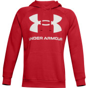 Hanorac bărbați Under Armour Rival Fleece Big Logo_HD roșu