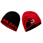 Căciulă Mammut Logo Beanie negru/roșu