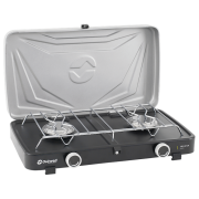 Arzător pe gaz Outwell Mauna Duo argintiu Silver Grey