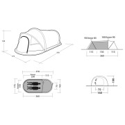 Cort turistic Outwell Nexion 2 Forest